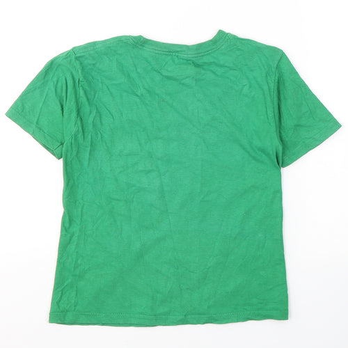 Lego x Star Wars Boys Green  Cotton Pullover T-Shirt Size 5 Years Round Neck Pullover