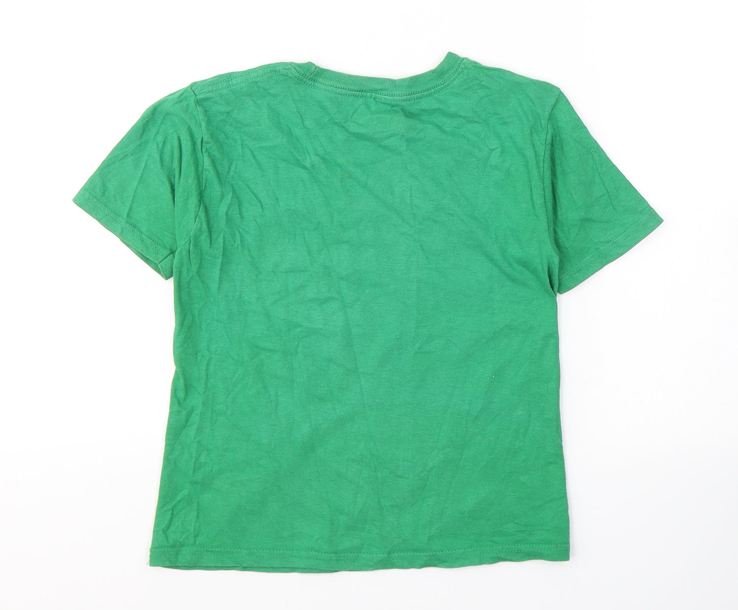 Lego x Star Wars Boys Green  Cotton Pullover T-Shirt Size 5 Years Round Neck Pullover