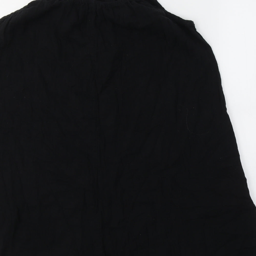 NEXT Girls Black  Cotton Playsuit One-Piece Size 15 Years  Pullover