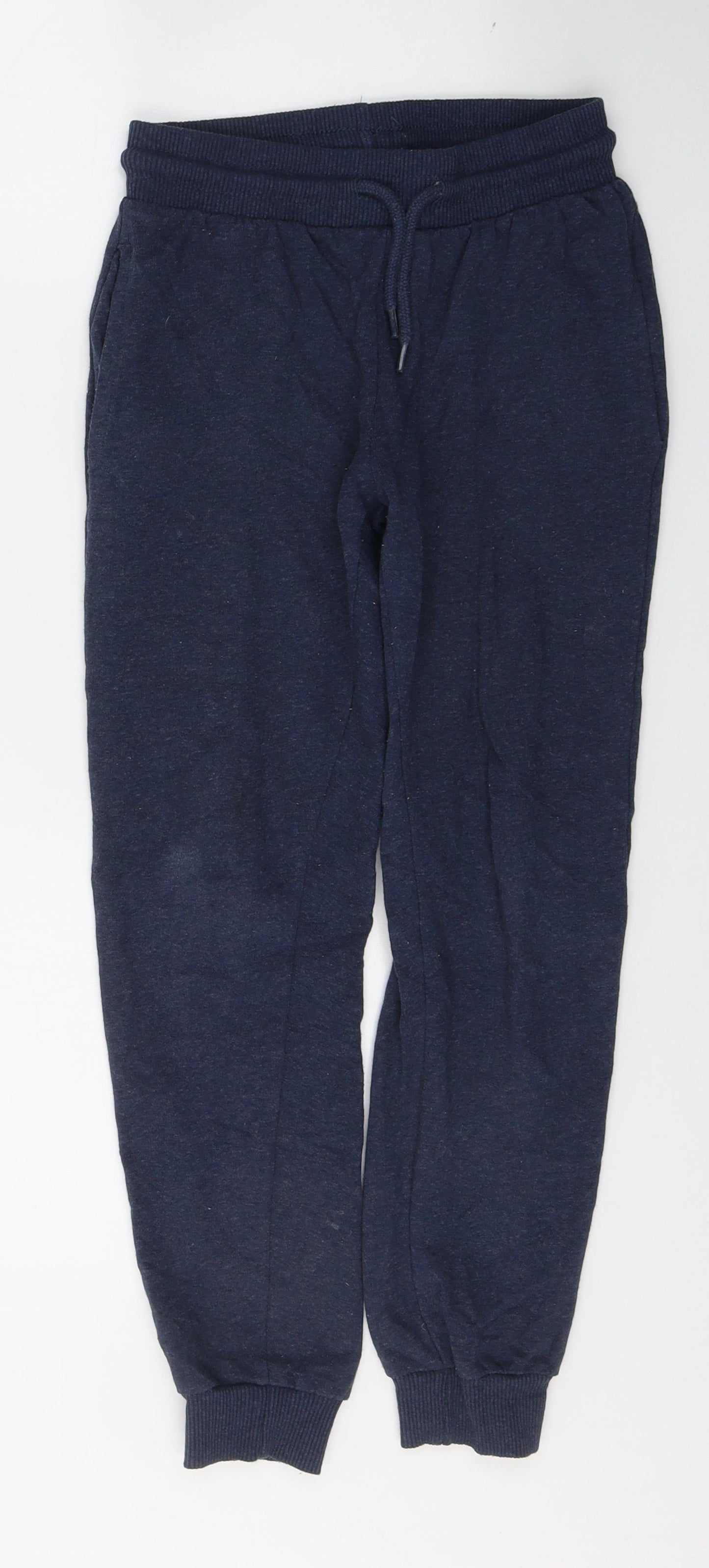 Destination Boys Blue  Cotton Sweatpants Trousers Size 10-11 Years  Regular Pullover