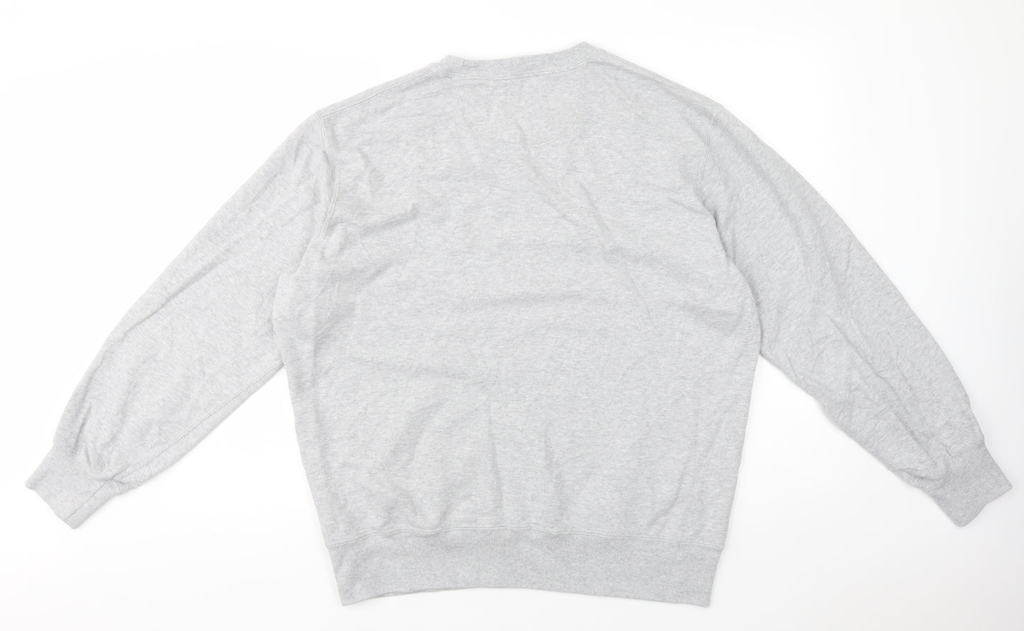 Uniqlo Mens Grey  Cotton Pullover Sweatshirt Size XL