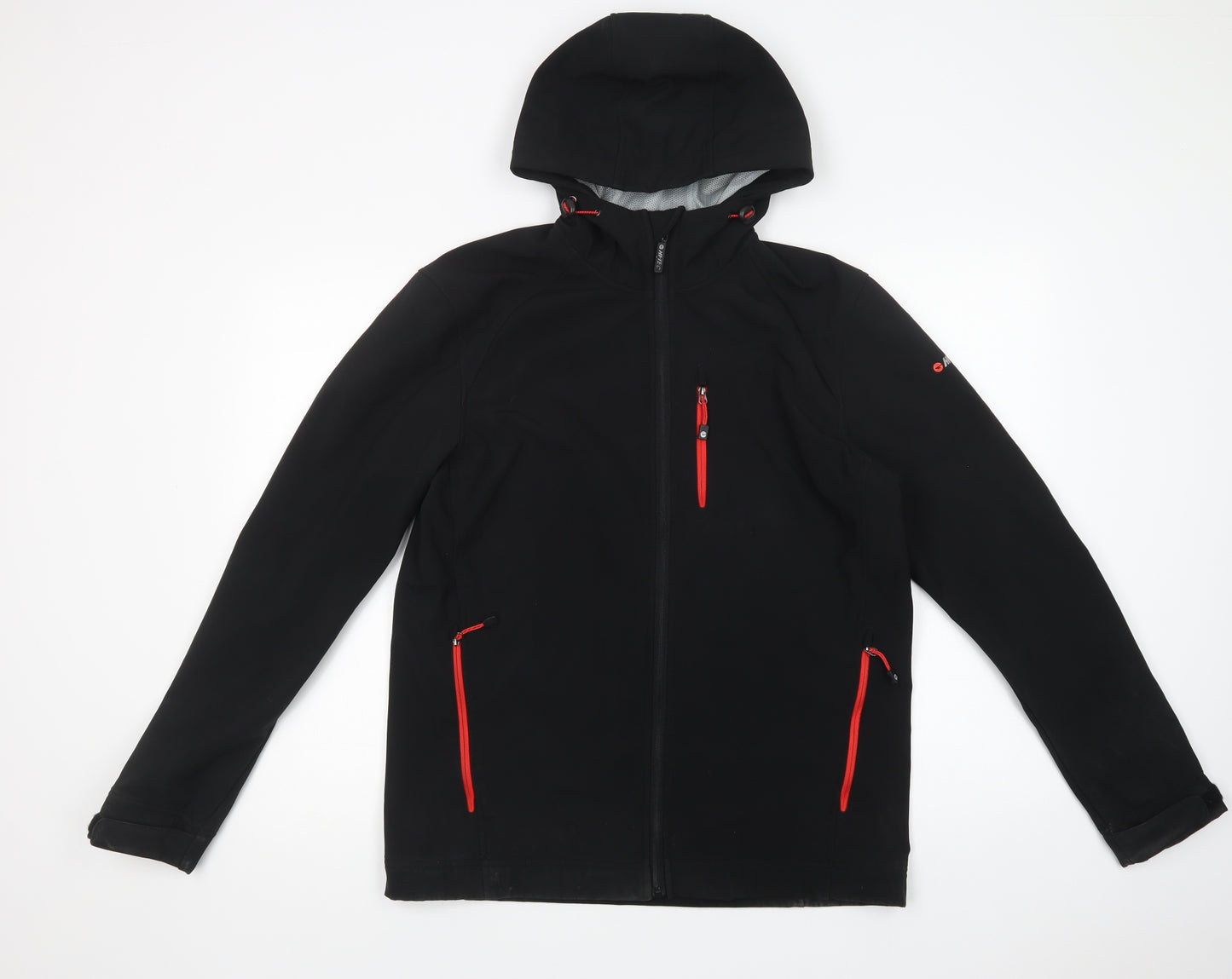 Hi-Tec Mens Black   Jacket  Size L  Zip