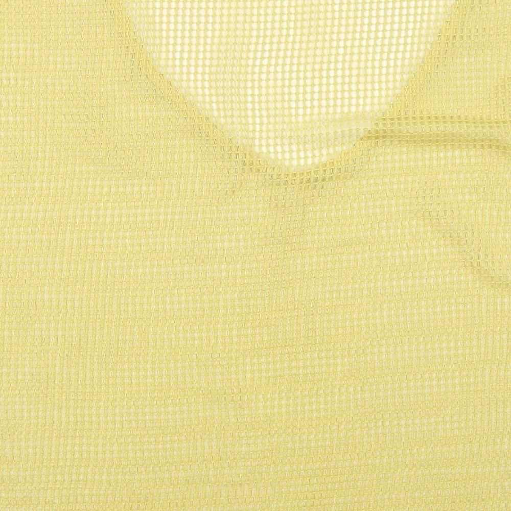 NEXT Womens Yellow  Polyester Basic Blouse Size 8 V-Neck