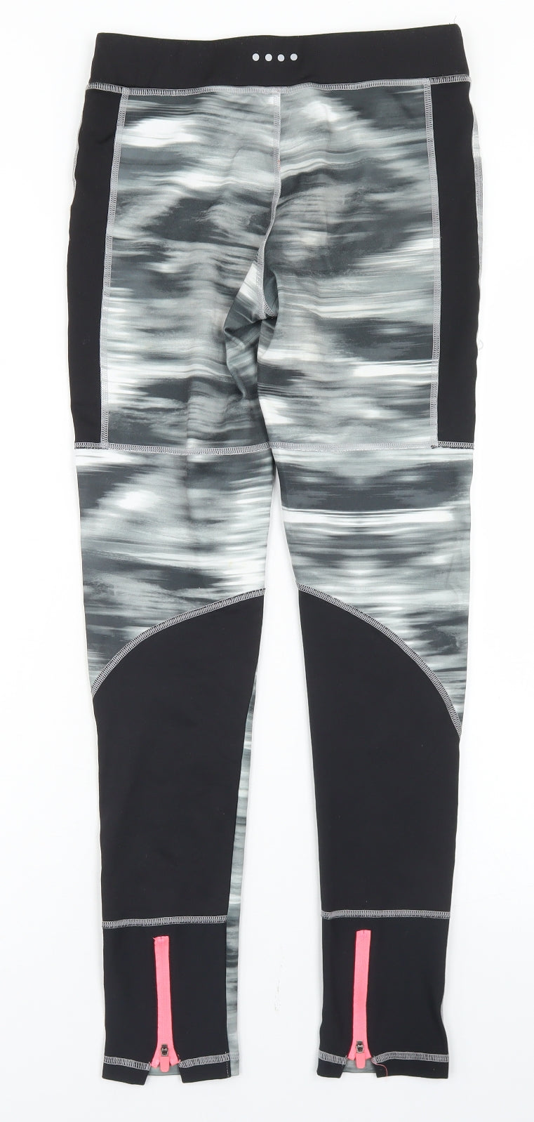 Matalan Girls Grey Striped Polyester Jogger Trousers Size 12-13 Years  Regular  - Activewear Leggings