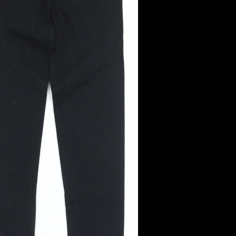Primark Girls Black  Cotton Jogger Trousers Size 13-14 Years  Regular  - Hogwarts