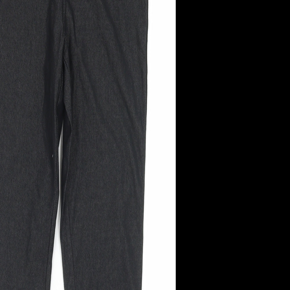 Papaya Womens Grey  Polyester Jegging Jeans Size 10 L27 in Regular
