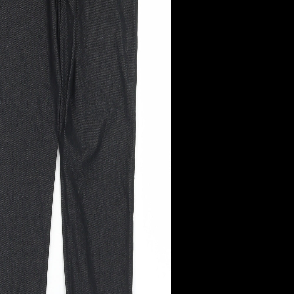 Papaya Womens Grey  Polyester Jegging Jeans Size 10 L27 in Regular