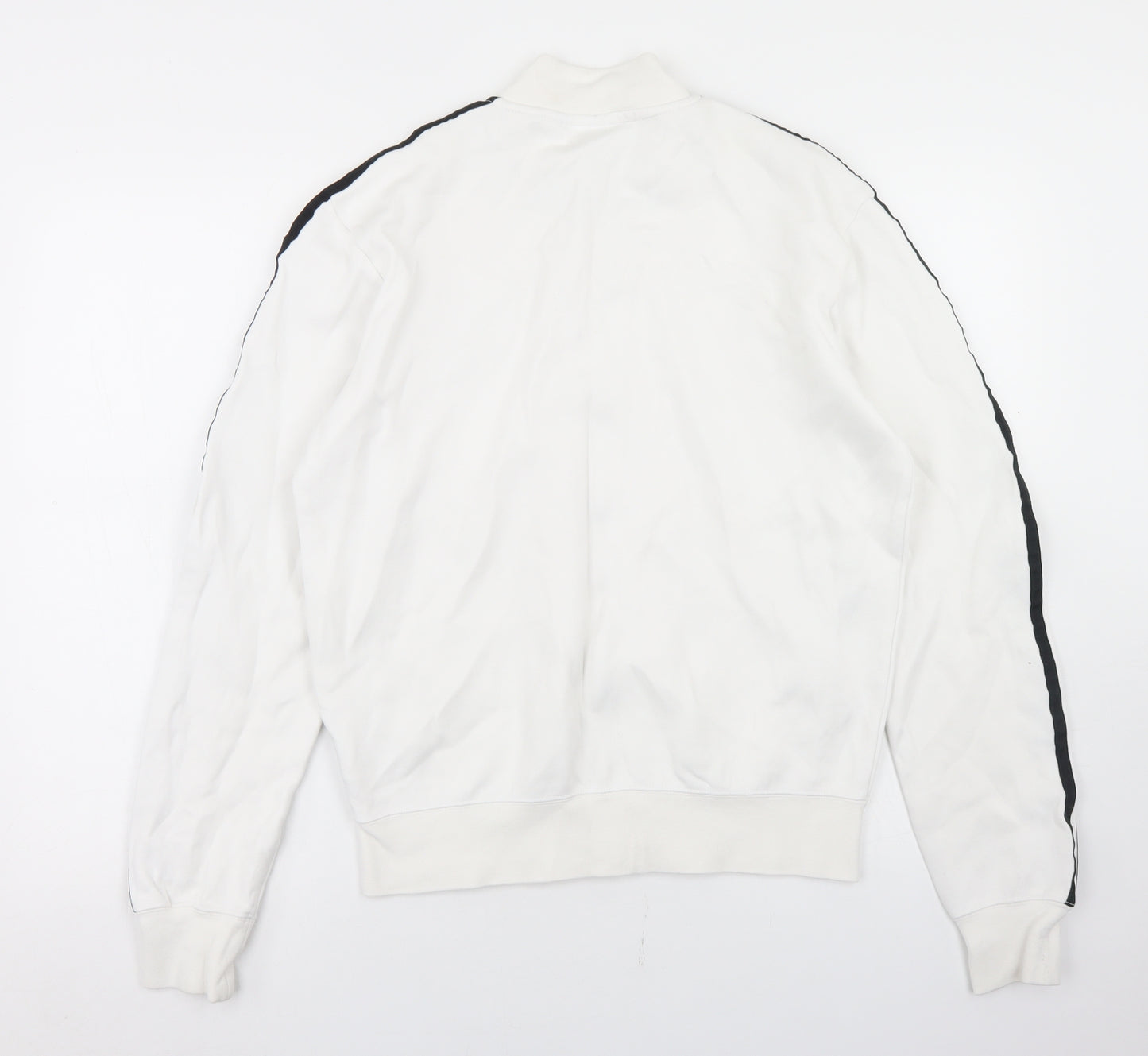 adidas Mens White   Jacket  Size M  Zip