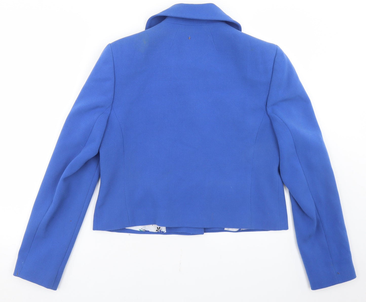 Atmosphere Womens Blue  Polyester Jacket Blazer Size 14