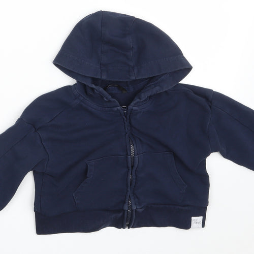 George Girls Blue   Jacket  Size 5-6 Years  Zip