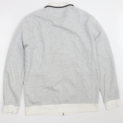 Esprit Mens Grey   Jacket  Size XL  Zip