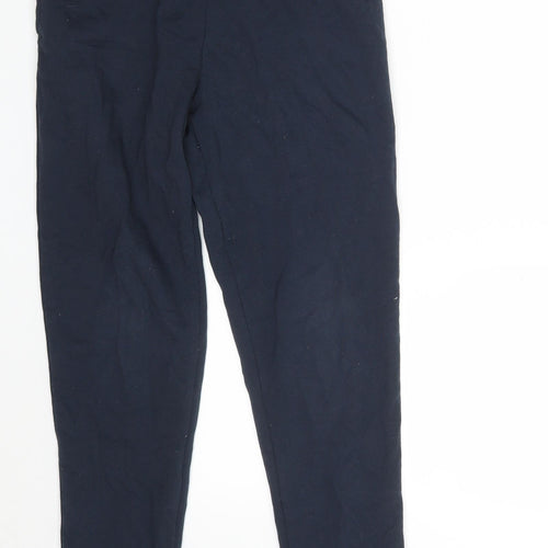 Dunnes Stores Womens Blue  Cotton Carrot Leggings Size 26 in L27 in