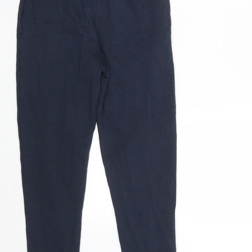 Dunnes Stores Womens Blue  Cotton Carrot Leggings Size 26 in L27 in