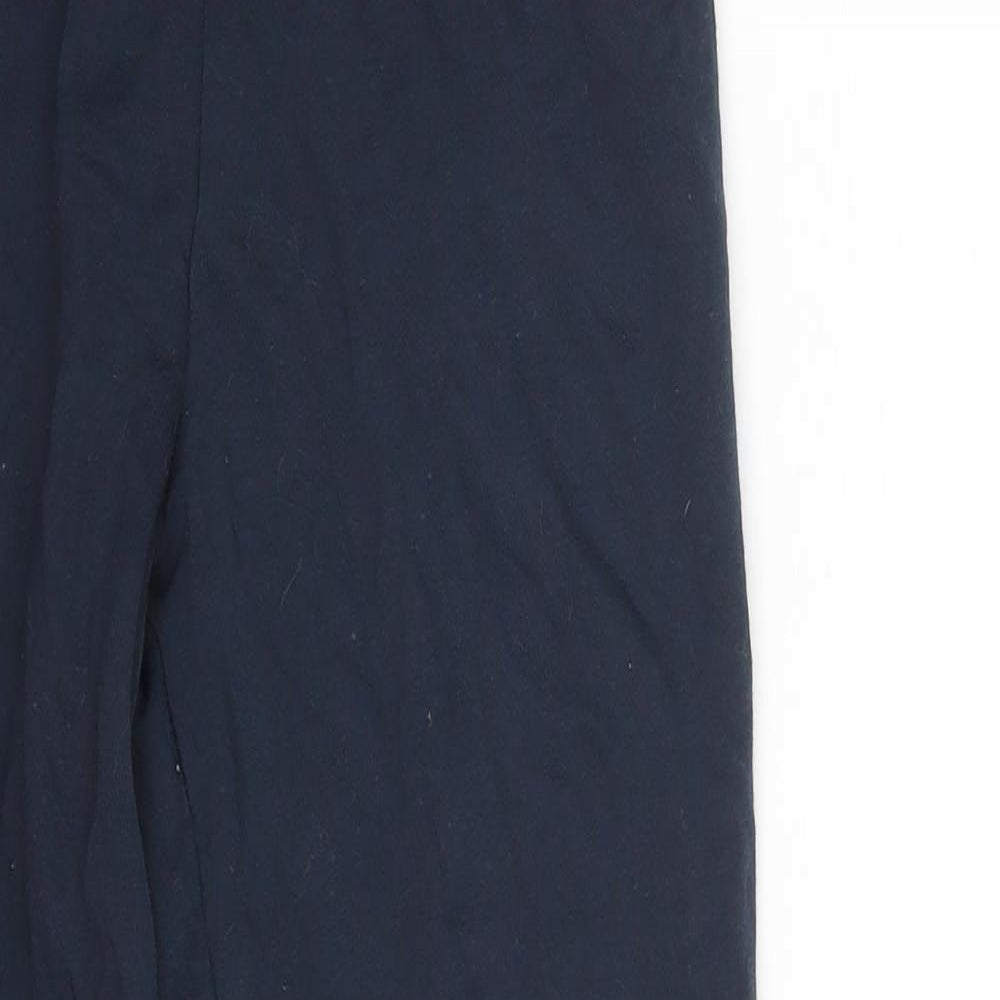 Dunnes Stores Womens Blue  Cotton Carrot Leggings Size 26 in L27 in