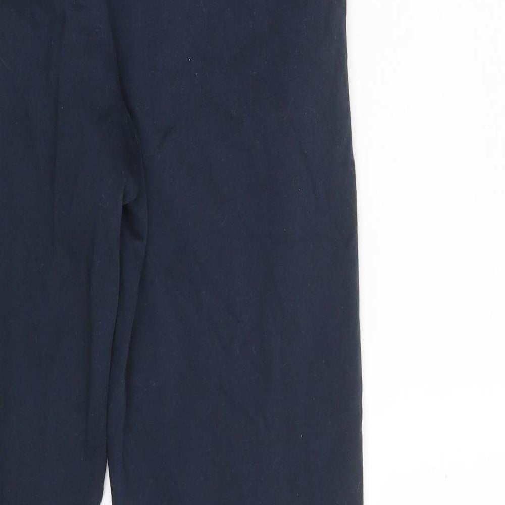 Dunnes Stores Womens Blue  Cotton Carrot Leggings Size 26 in L27 in