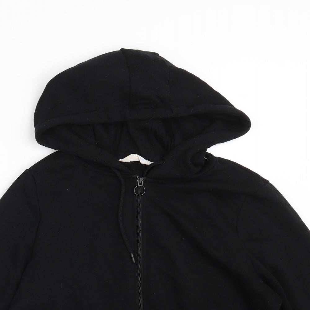Primark Womens Black   Jacket  Size 14  Zip - Size 14-16