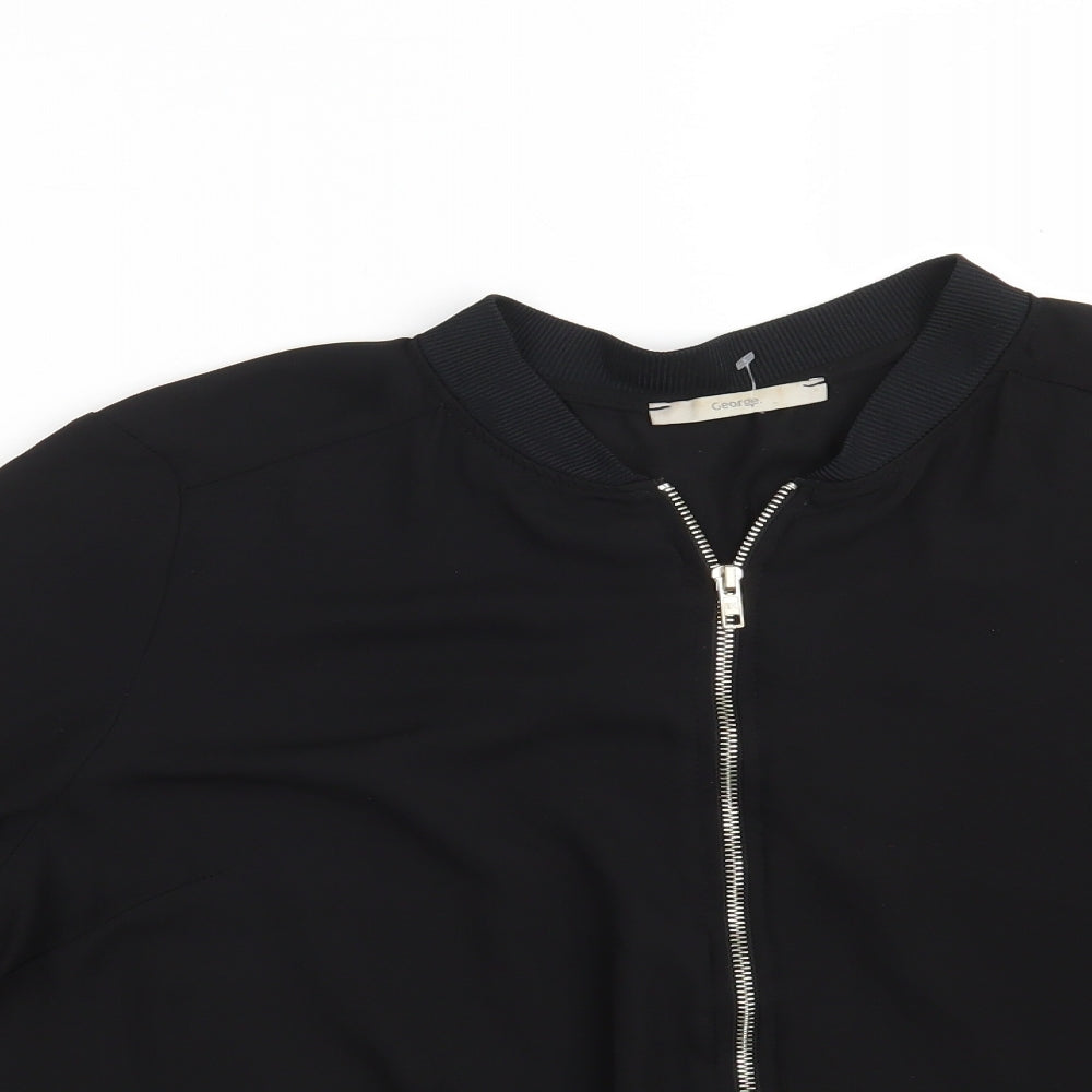 George Womens Black   Jacket  Size 20  Zip