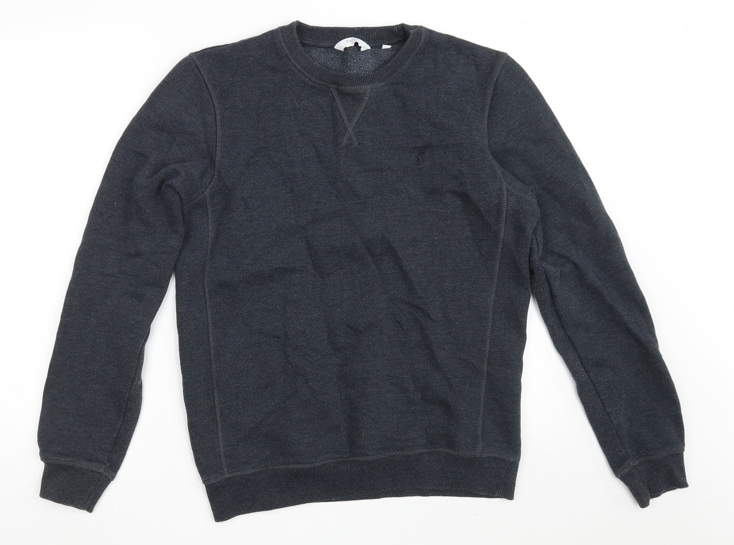 NEXT Mens Blue  Cotton Pullover Sweatshirt Size M