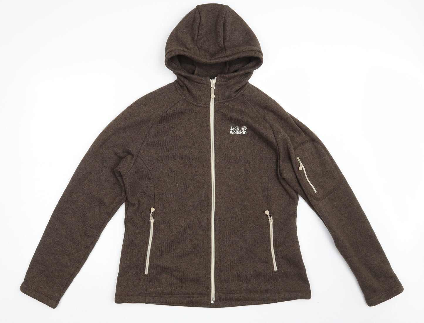 Jack Wolfskin Womens Brown   Jacket  Size 18  Zip