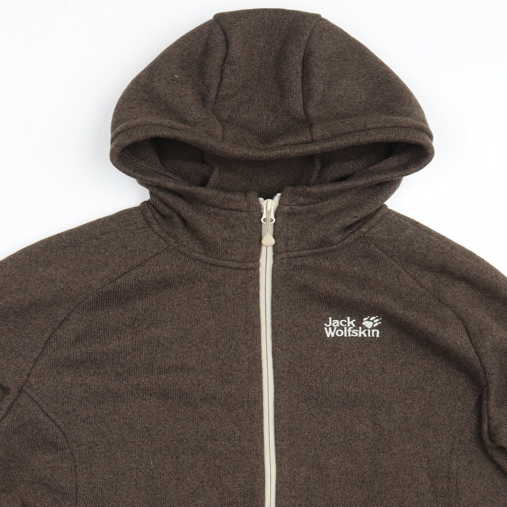 Jack Wolfskin Womens Brown   Jacket  Size 18  Zip