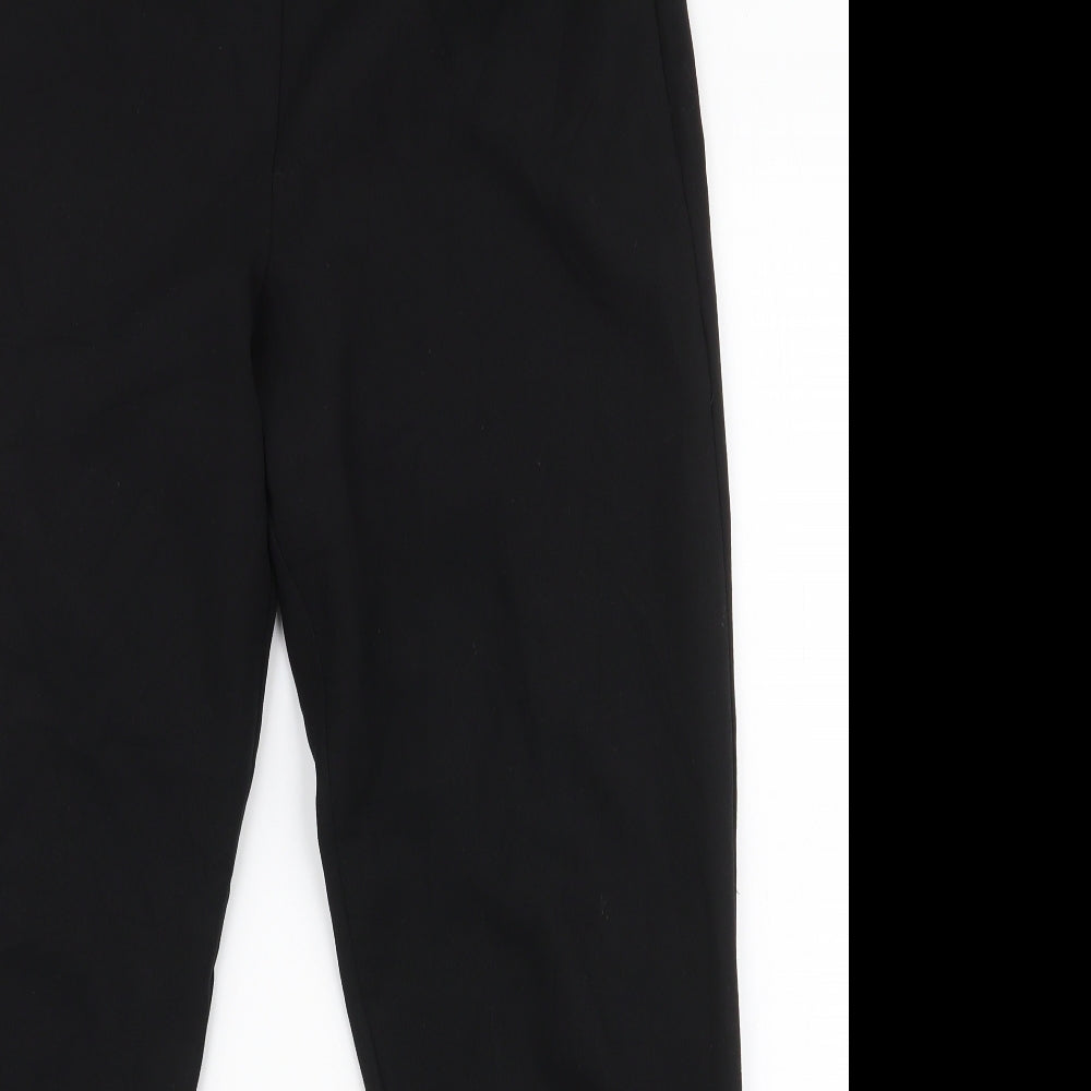 French Connection Womens Black  Polyester Dress Pants Trousers Size 12 L27 in Regular Zip