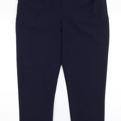 Afibel Womens Blue  Polyester Trousers  Size 14 L25 in Regular