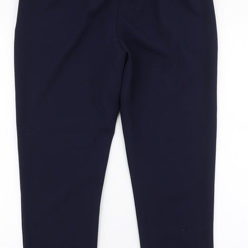 Afibel Womens Blue  Polyester Trousers  Size 14 L25 in Regular
