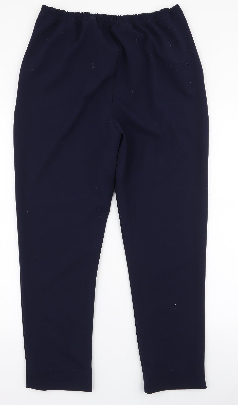 Afibel Womens Blue  Polyester Trousers  Size 14 L25 in Regular