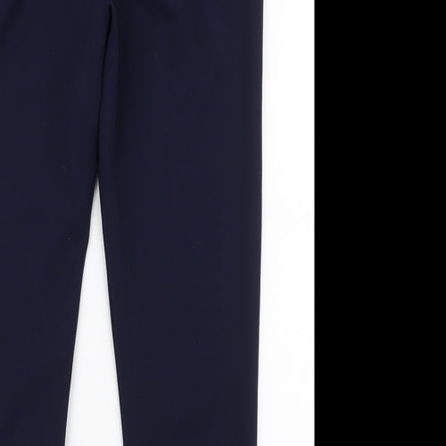 Afibel Womens Blue  Polyester Trousers  Size 14 L25 in Regular