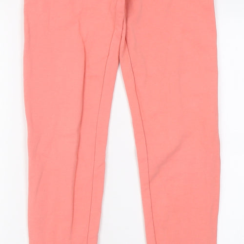 Lustre Womens Pink  Cotton Trousers  Size 8 L30 in Regular Button