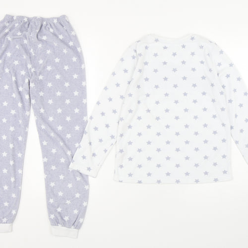 Primark Girls Multicoloured Polka Dot Polyester  Pyjama Set Size 9-10 Years  Pullover