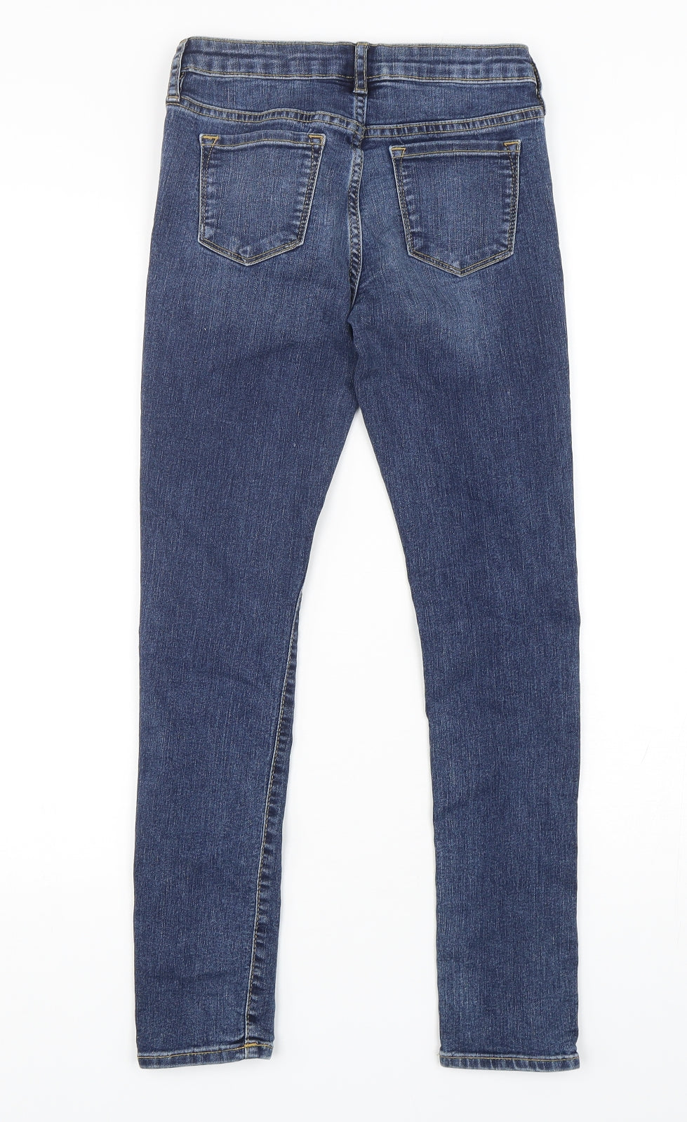 Gap Boys Blue  Cotton Skinny Jeans Size 10 Years  Regular Button