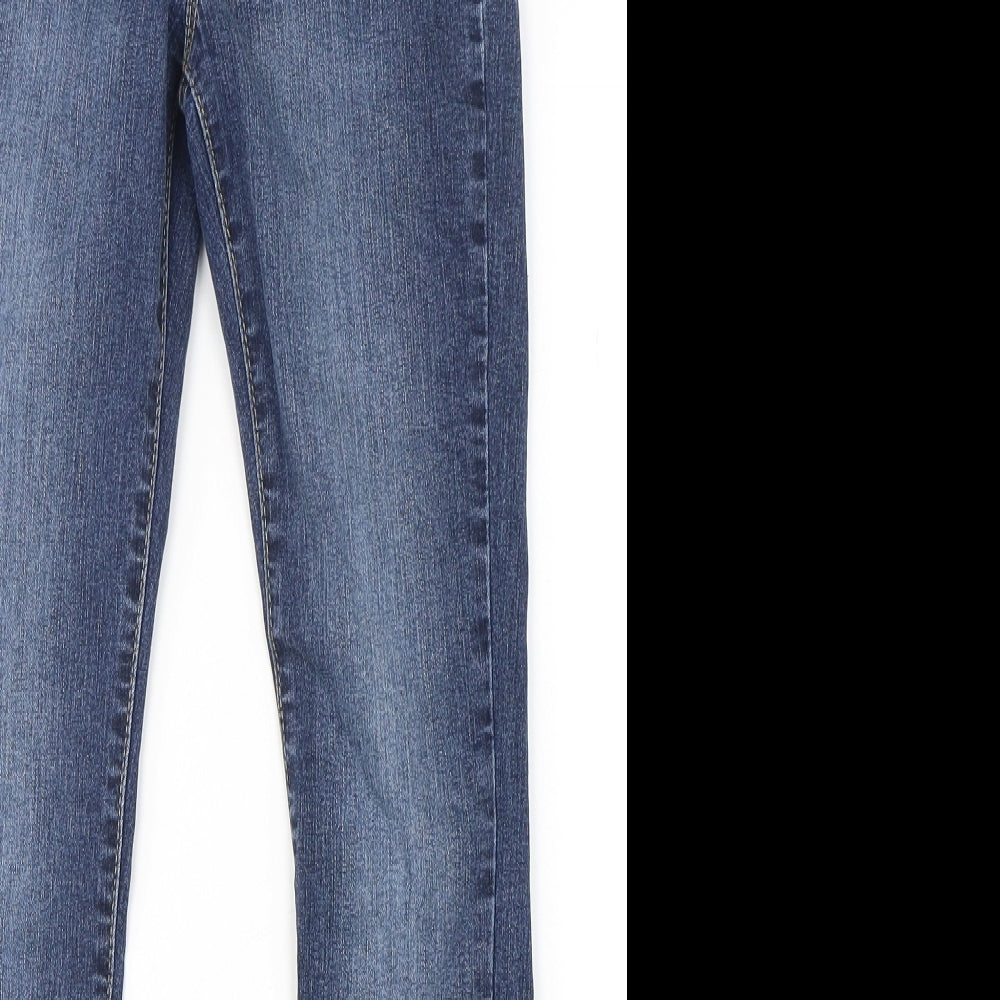 Gap Boys Blue  Cotton Skinny Jeans Size 10 Years  Regular Button