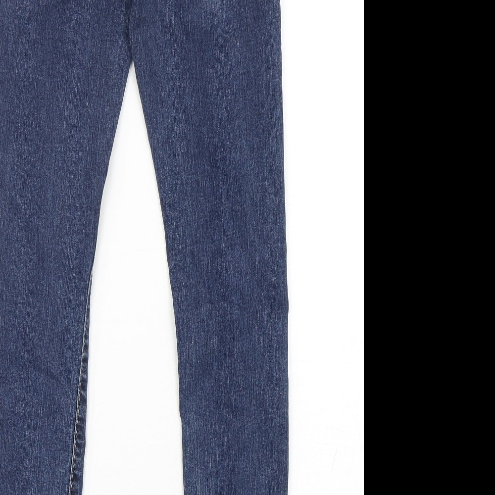 Gap Boys Blue  Cotton Skinny Jeans Size 10 Years  Regular Button