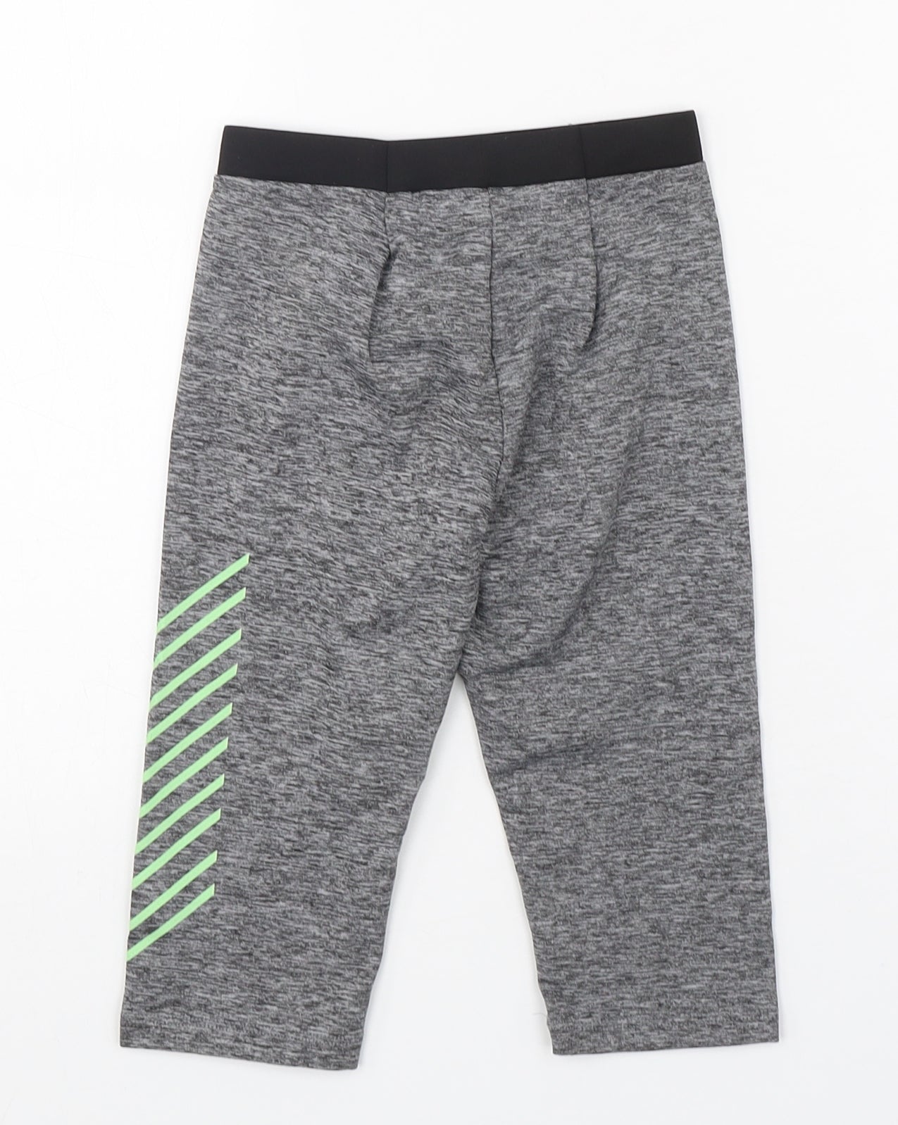 Dunnes Stores Girls Grey  Polyester Jogger Trousers Size 5-6 Years  Regular  - Leggings