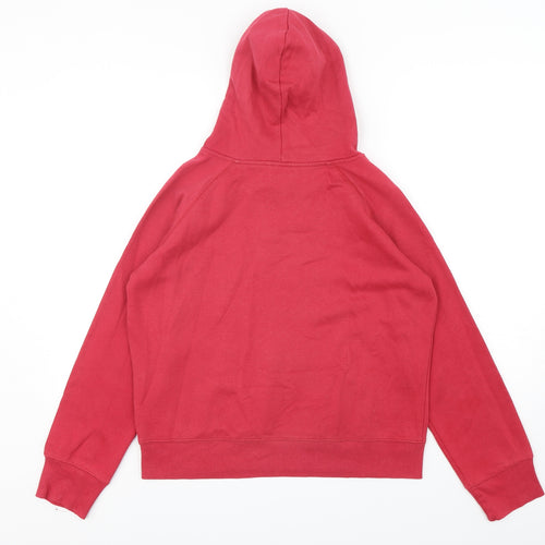 Dunnes Stores Womens Pink  Polyester Pullover Hoodie Size 14  Pullover