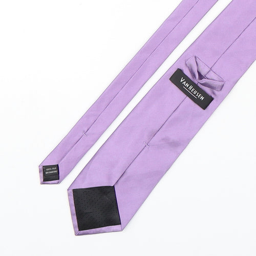 Van Hausen Mens Pink  Silk Pointed Tie One Size