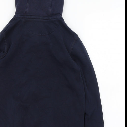 Schoolwear Boys Blue  Cotton Full Zip Hoodie Size 9 Years  Zip - School