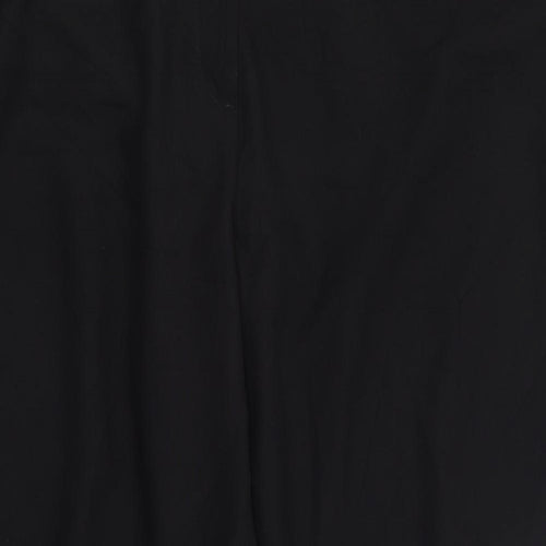 George Womens Black  Polyester Trousers  Size 20 L28 in Regular Zip