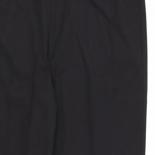 Taylor & Wright Womens Black  Polyester Trousers  Size 14 L29 in Regular Zip