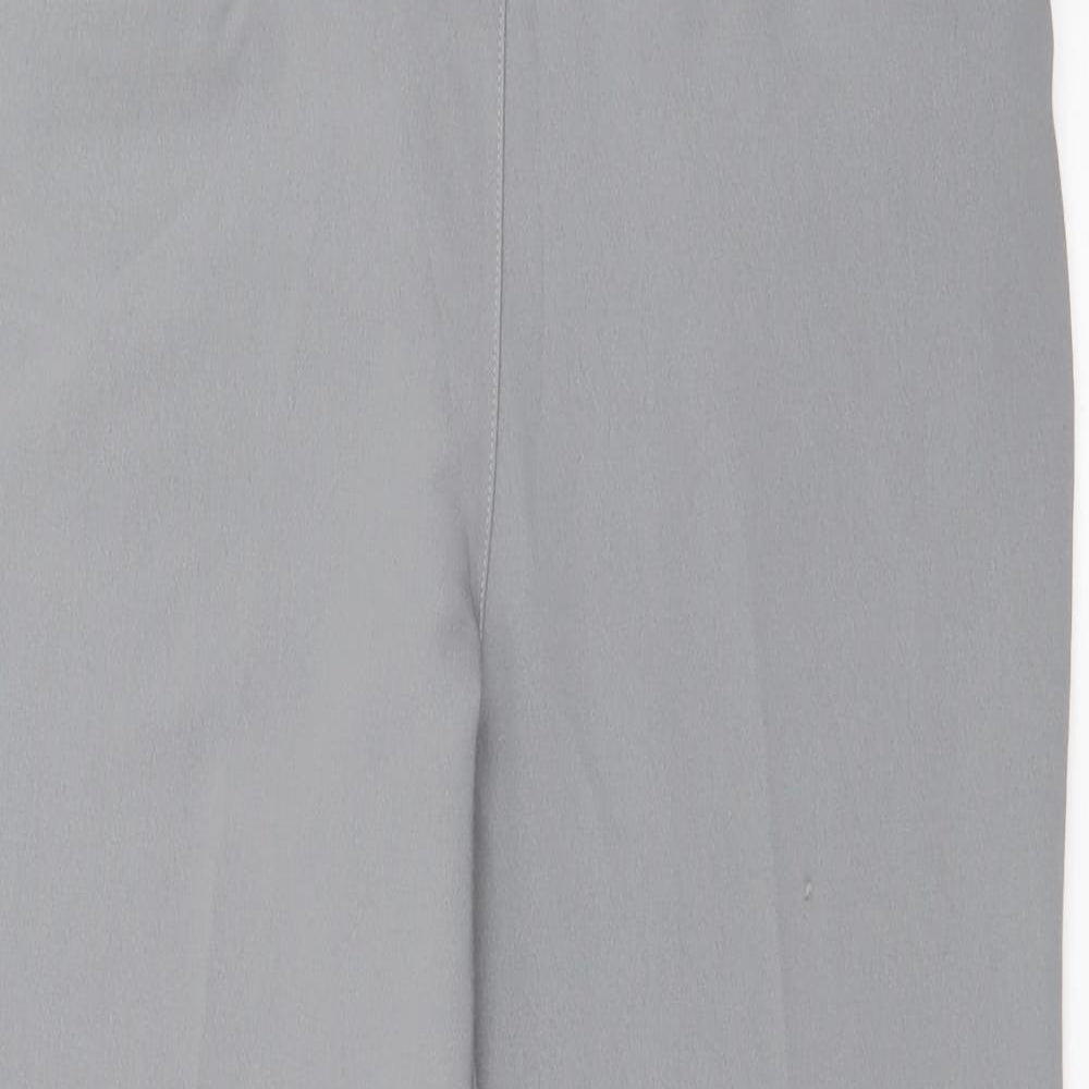adidas Womens Grey  Polyester Pedal Pusher Leggings Size S L26 in