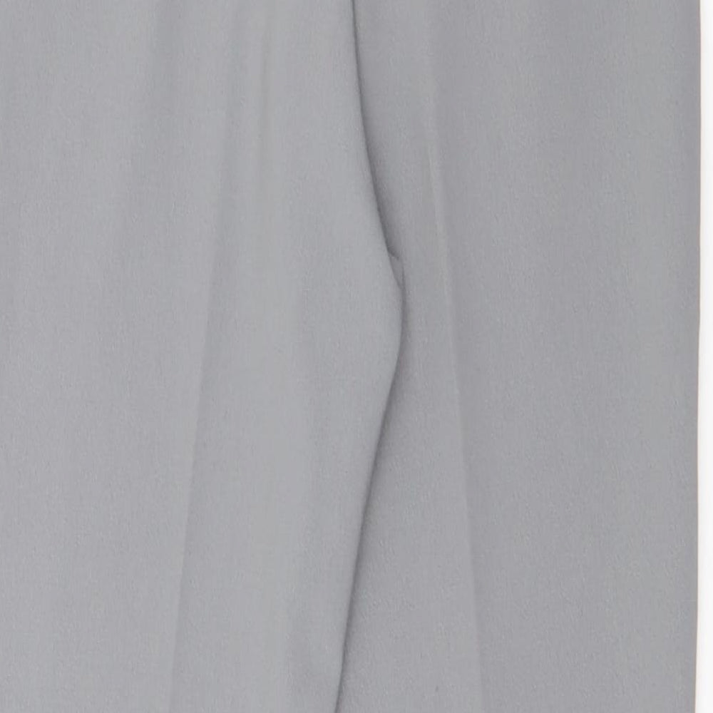 adidas Womens Grey  Polyester Pedal Pusher Leggings Size S L26 in