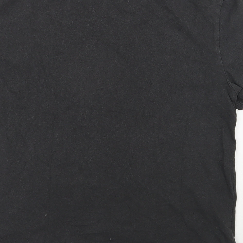 Amplified Mens Grey  Cotton  T-Shirt Size M Round Neck  - Metallica