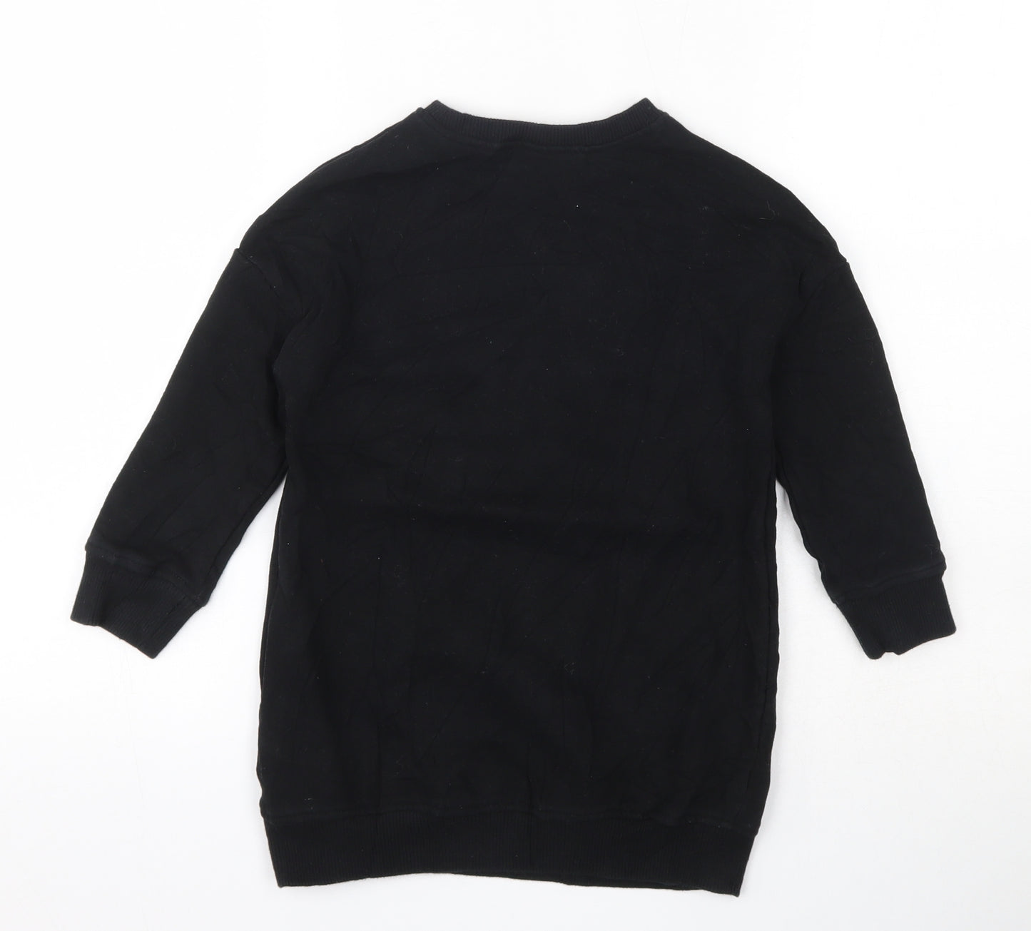 NEXT Girls Beige  Cotton Pullover Sweatshirt Size 5 Years