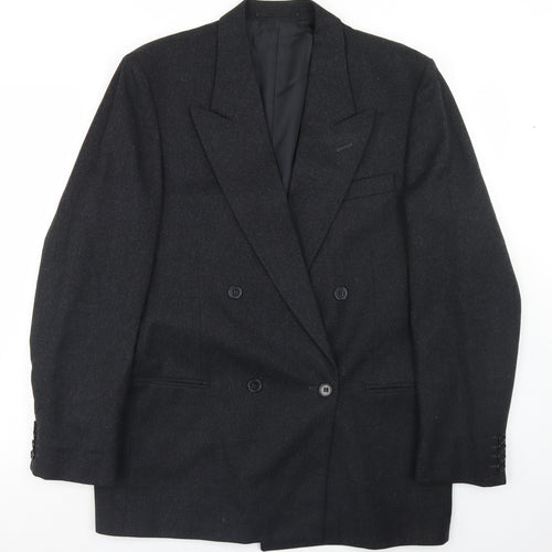 C&A Mens Grey  Wool Jacket Blazer Size 40