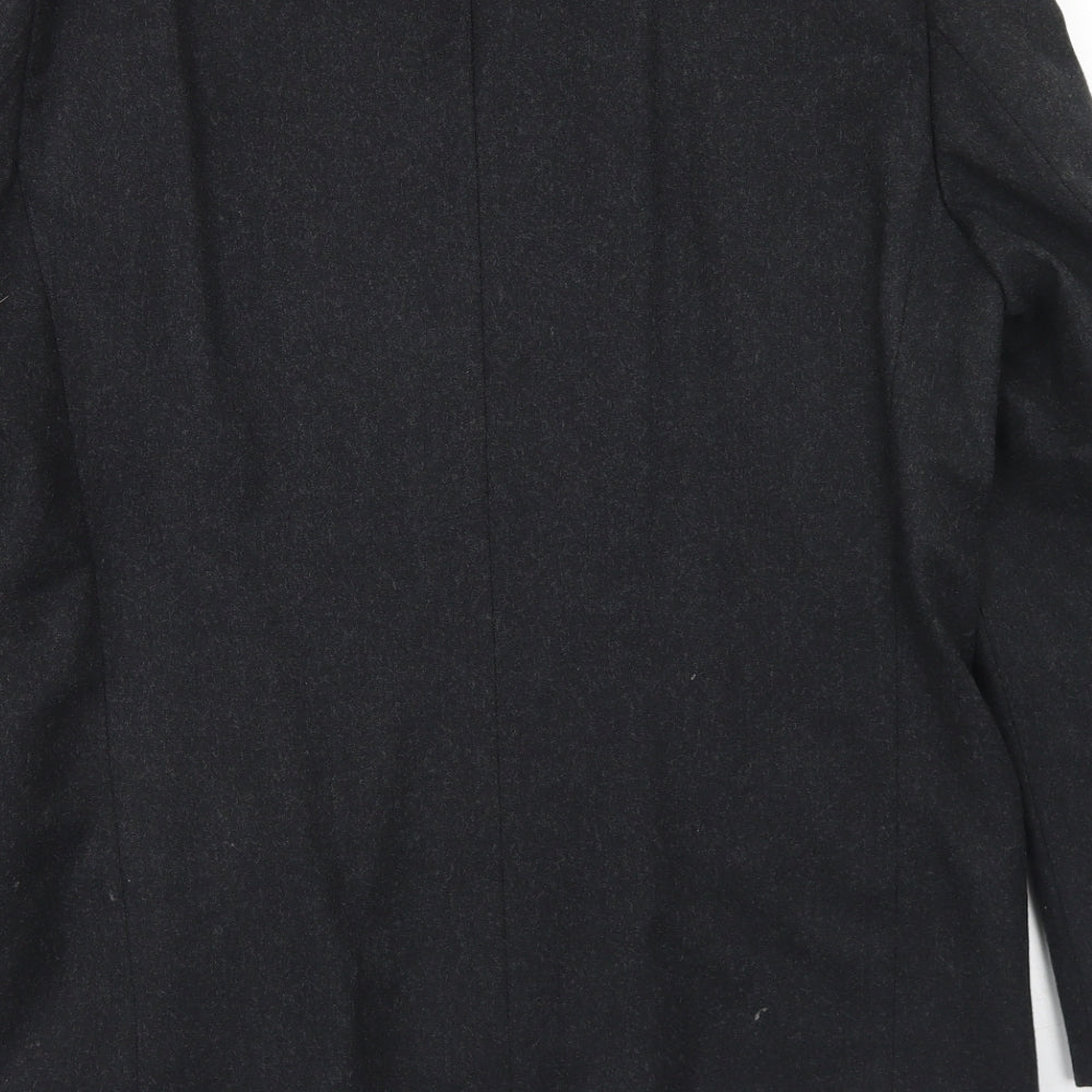 C&A Mens Grey  Wool Jacket Blazer Size 40
