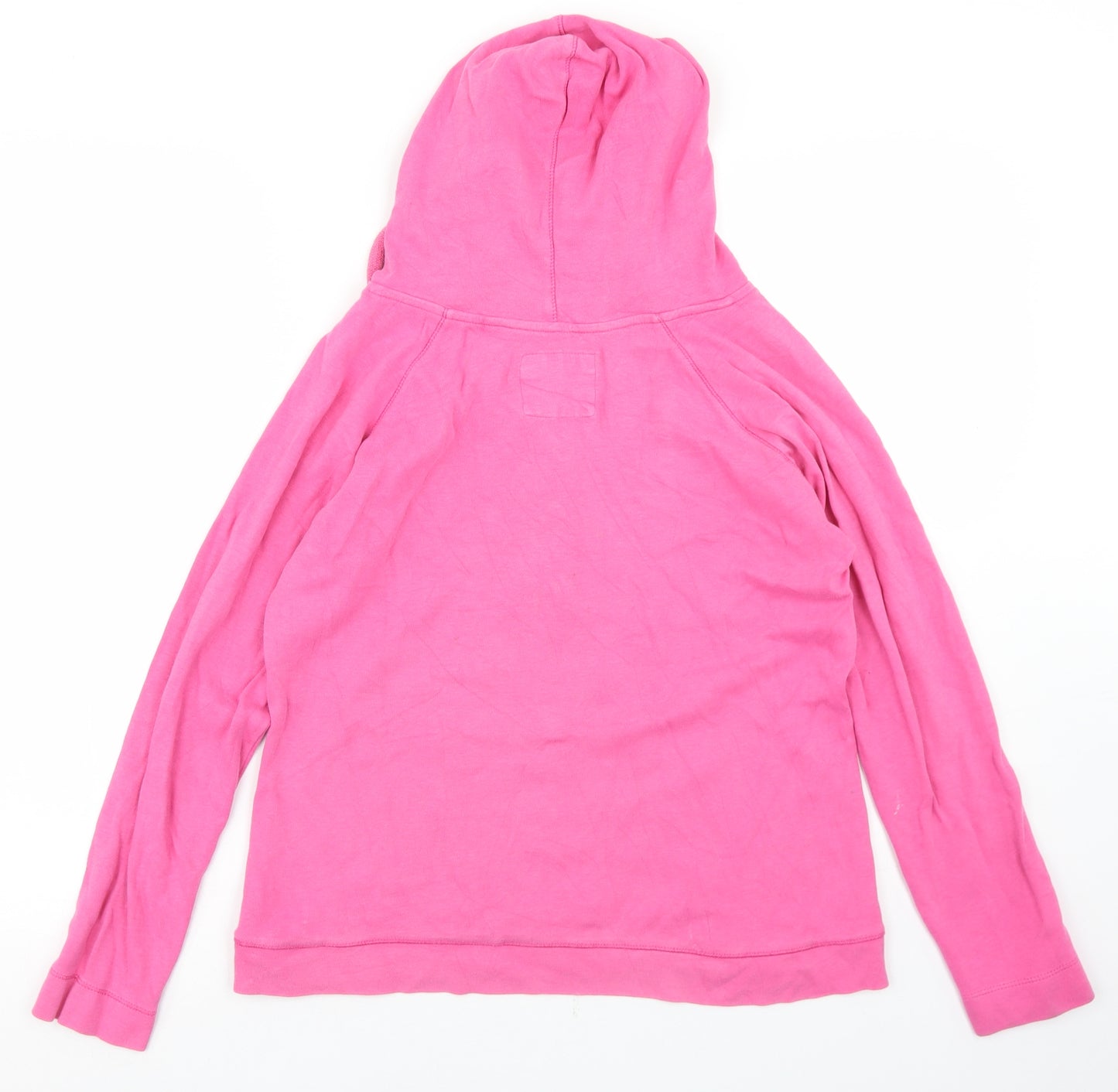 E-vie Womens Pink  Cotton Pullover Hoodie Size 12
