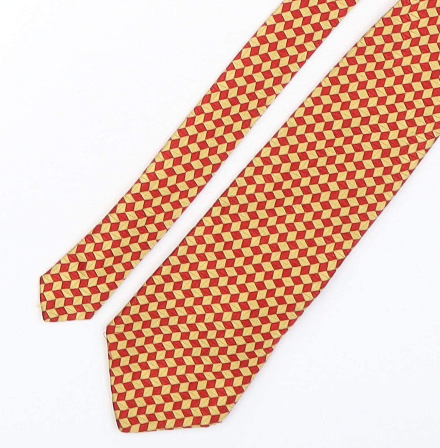Charles Tyrwhitt Mens Multicoloured Plaids & Checks Silk Pointed Tie One Size