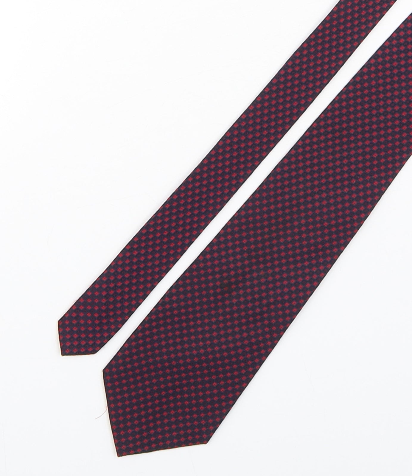 Wolsey Mens Multicoloured Plaids & Checks Silk Pointed Tie One Size
