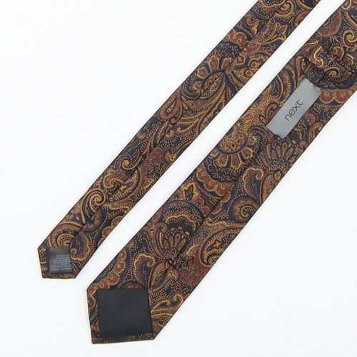 NEXT Mens Multicoloured Paisley Polyester Pointed Tie One Size
